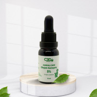 CBD олія для тварин 5%, 15 мл. Full Spectrum.