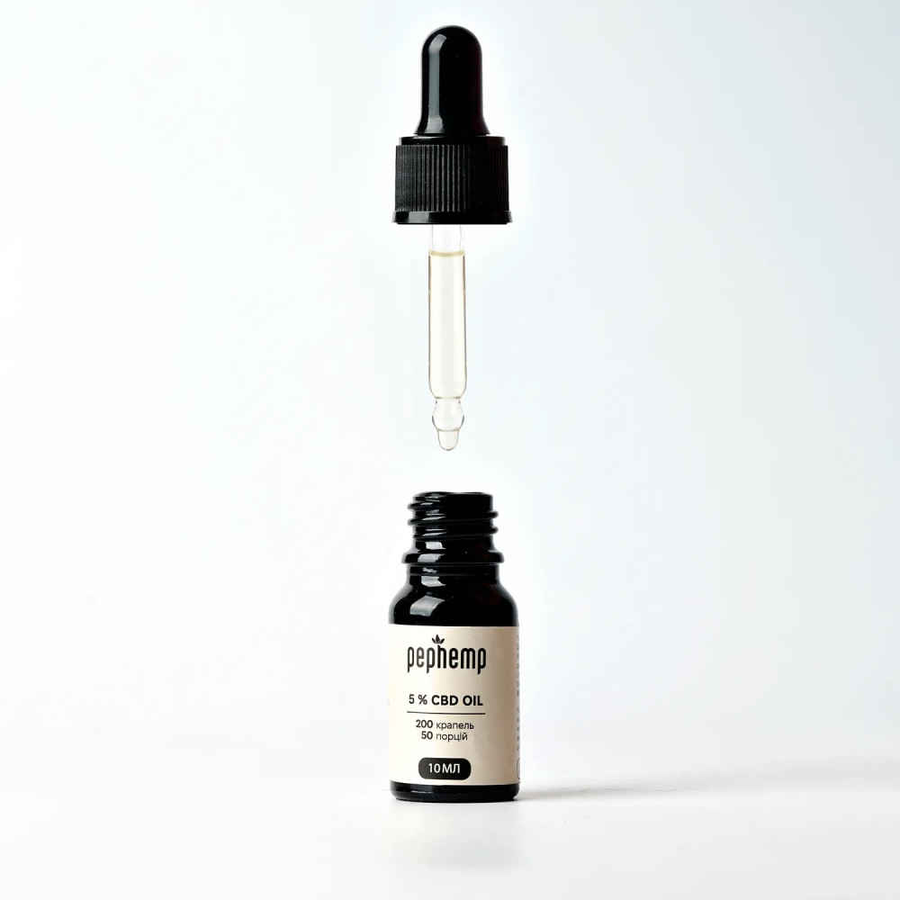 CBD ОЛІЯ 5% З КОКОСОВИМ СМАКОМ 10 МЛ 500 МГ