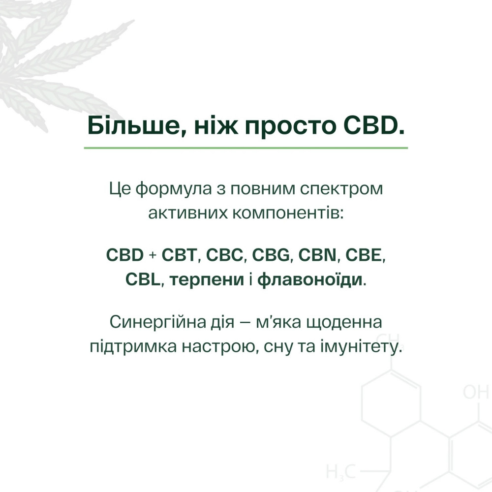 CBD ОЛІЯ 16% BROAD SPECTRUM З НЕЙТРАЛЬНИМ СМАКОМ 10 МЛ