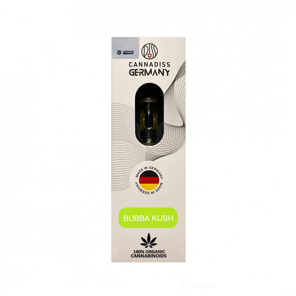 КАРТРИДЖ CANNADISS BUBBA KUSH 1 МЛ ДЛЯ ГЛИБОКОГО РОЗСЛАБЛЕННЯ