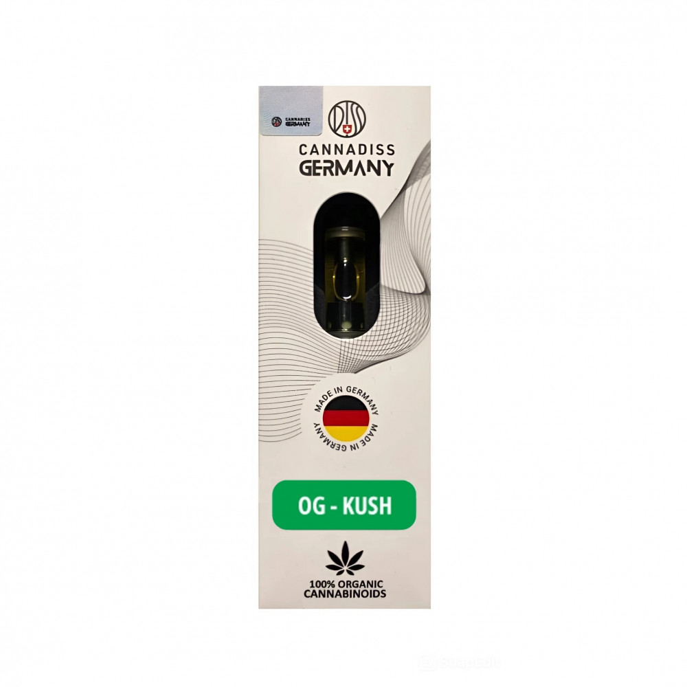 КАРТРИДЖ CANNADISS OG KUSH 1 МЛ З КЛАСИЧНИМ ПРОФІЛЕМ KUSH