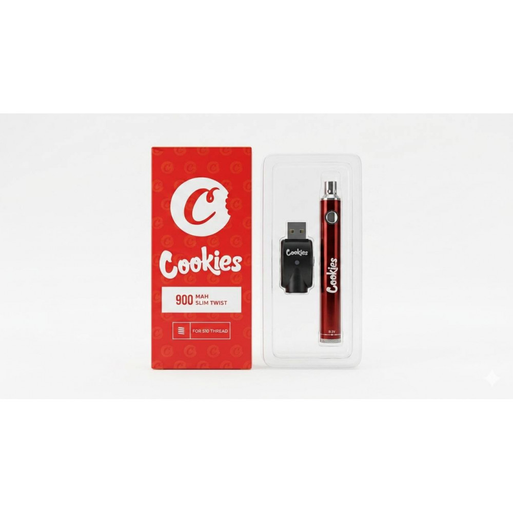 ВЕЙП-РУЧКА COOKIES ДЛЯ CBD-КАРТРИДЖІВ З КОННЕКТОРОМ 510, 900 mAh