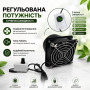 КАНАЛЬНИЙ ВЕНТИЛЯЦІЙНИЙ КОМПЛЕКТ 80 ММ З РЕГУЛЯТОРОМ ШВИДКОСТІ ТА ПОВІТРОПРОВОДОМ